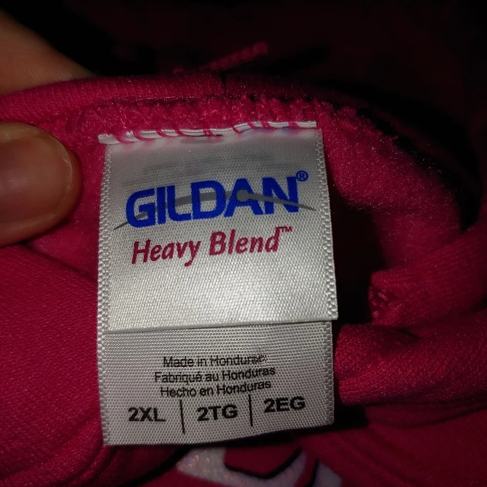Pink Philadelphia hoodie size 2x - Picture 3 of 4